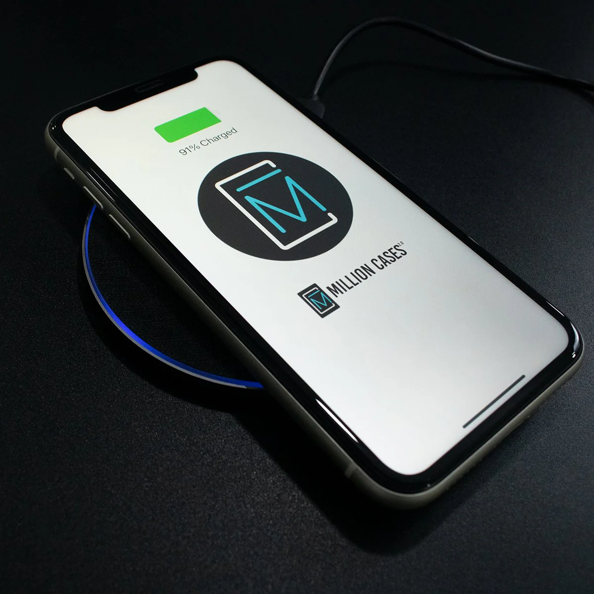 15W Wireless Charger In Cloth Texture - Image 3
