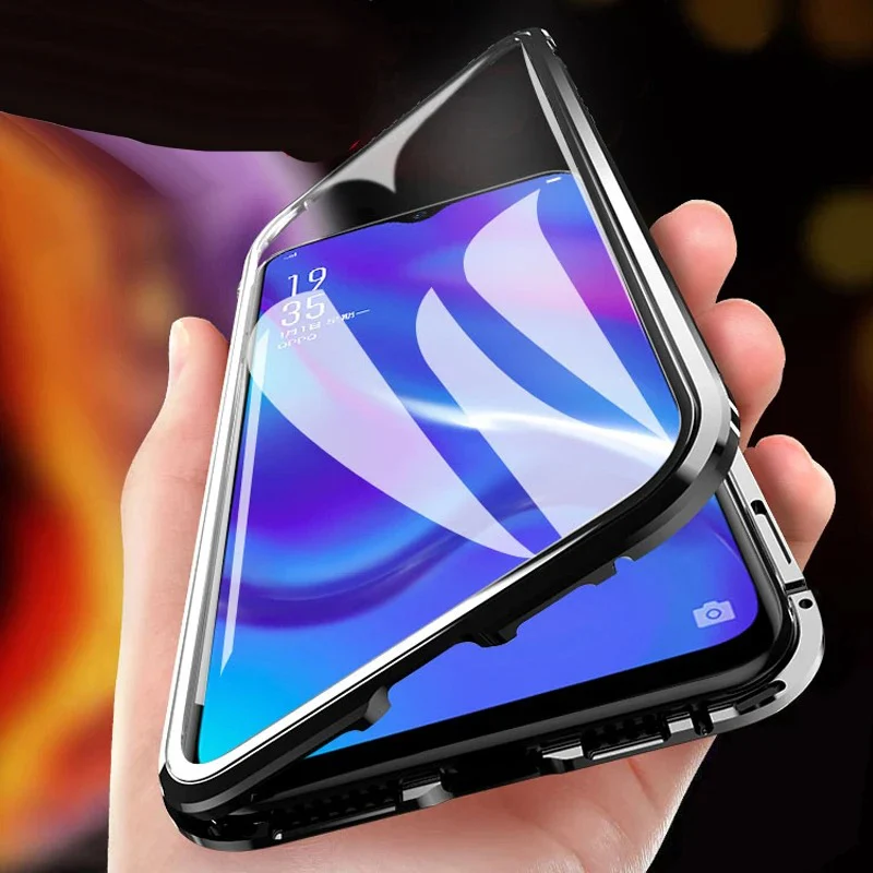 360° Metal Magnetic Double Side Glass Case - Xiaomi - Image 4