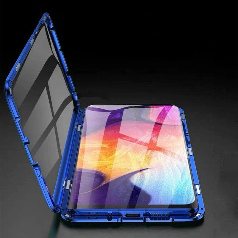 360° Metal Magnetic Double Side Glass Case - Xiaomi - Image 6