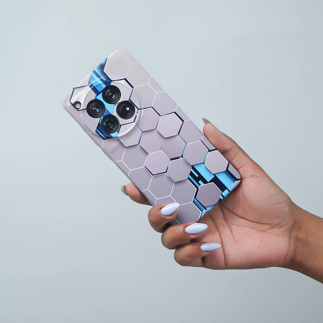 3D Honeycomb Hive Pattern Case - OnePlus - Image 2