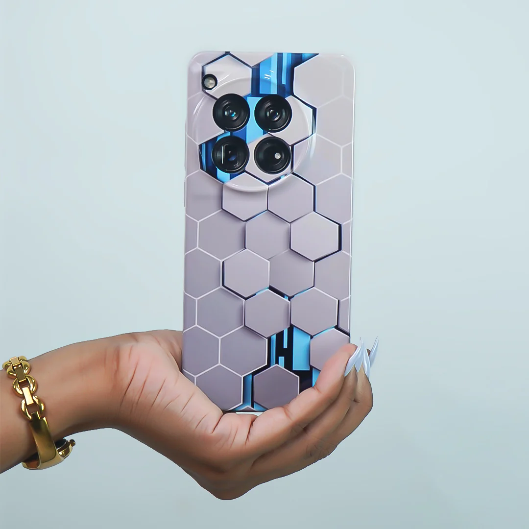 3D Honeycomb Hive Pattern Case - OnePlus - Image 3