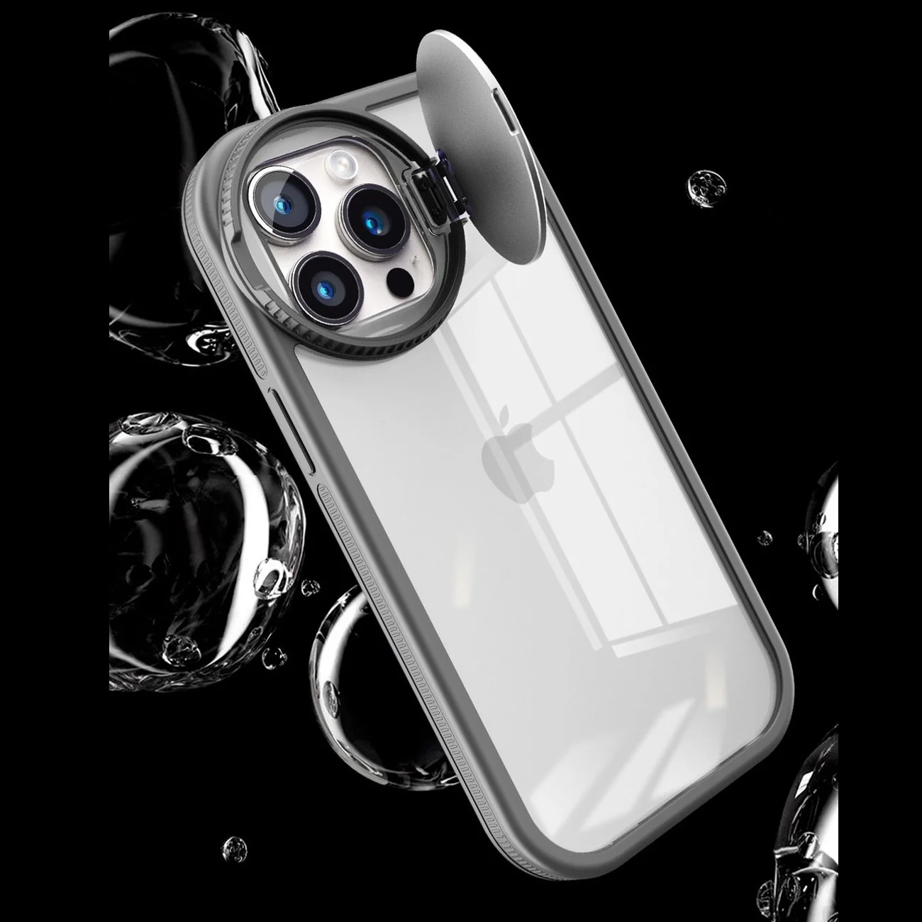 Acrylic Flip Round Lens Holder Case - iPhone - Image 13