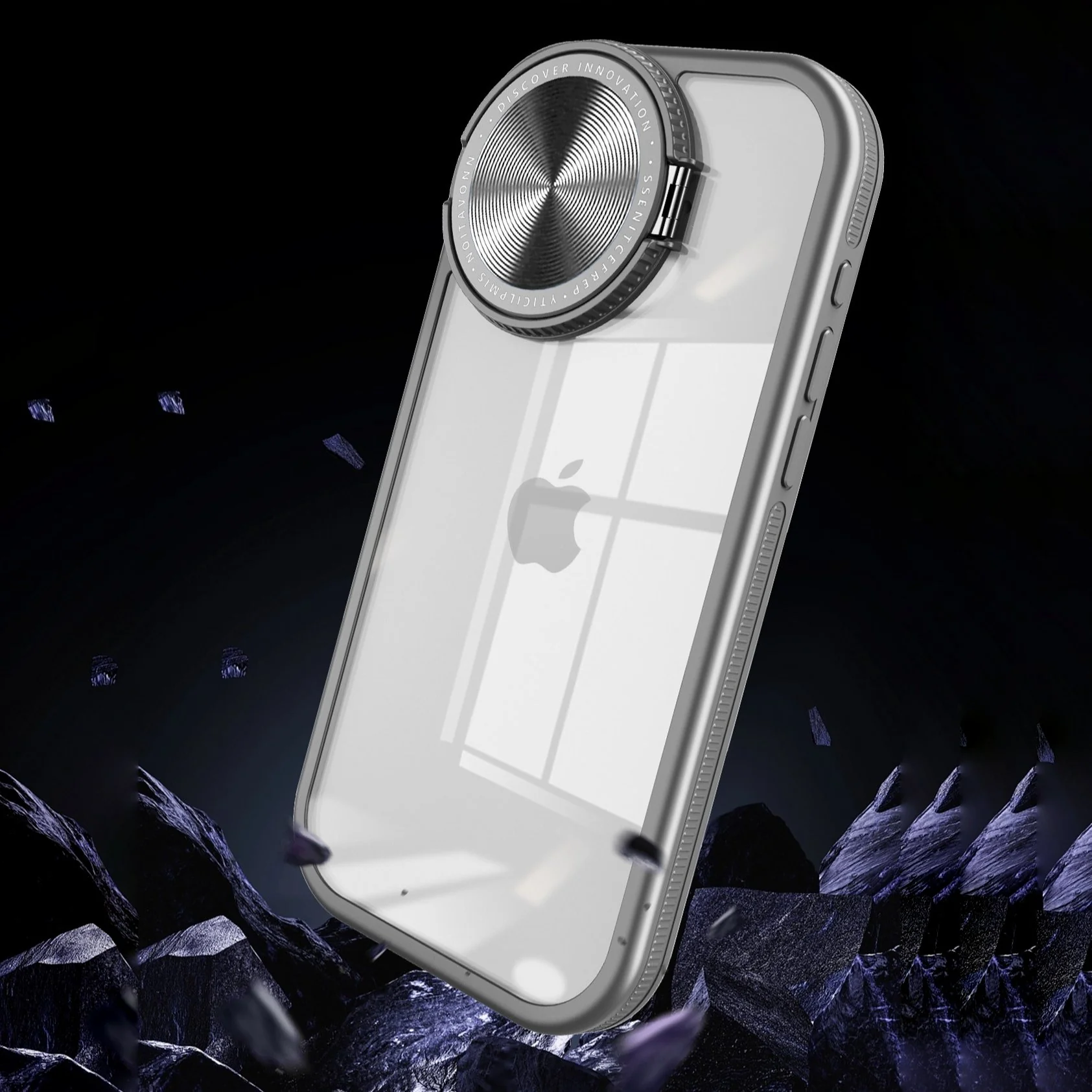 Acrylic Flip Round Lens Holder Case - iPhone - Image 16