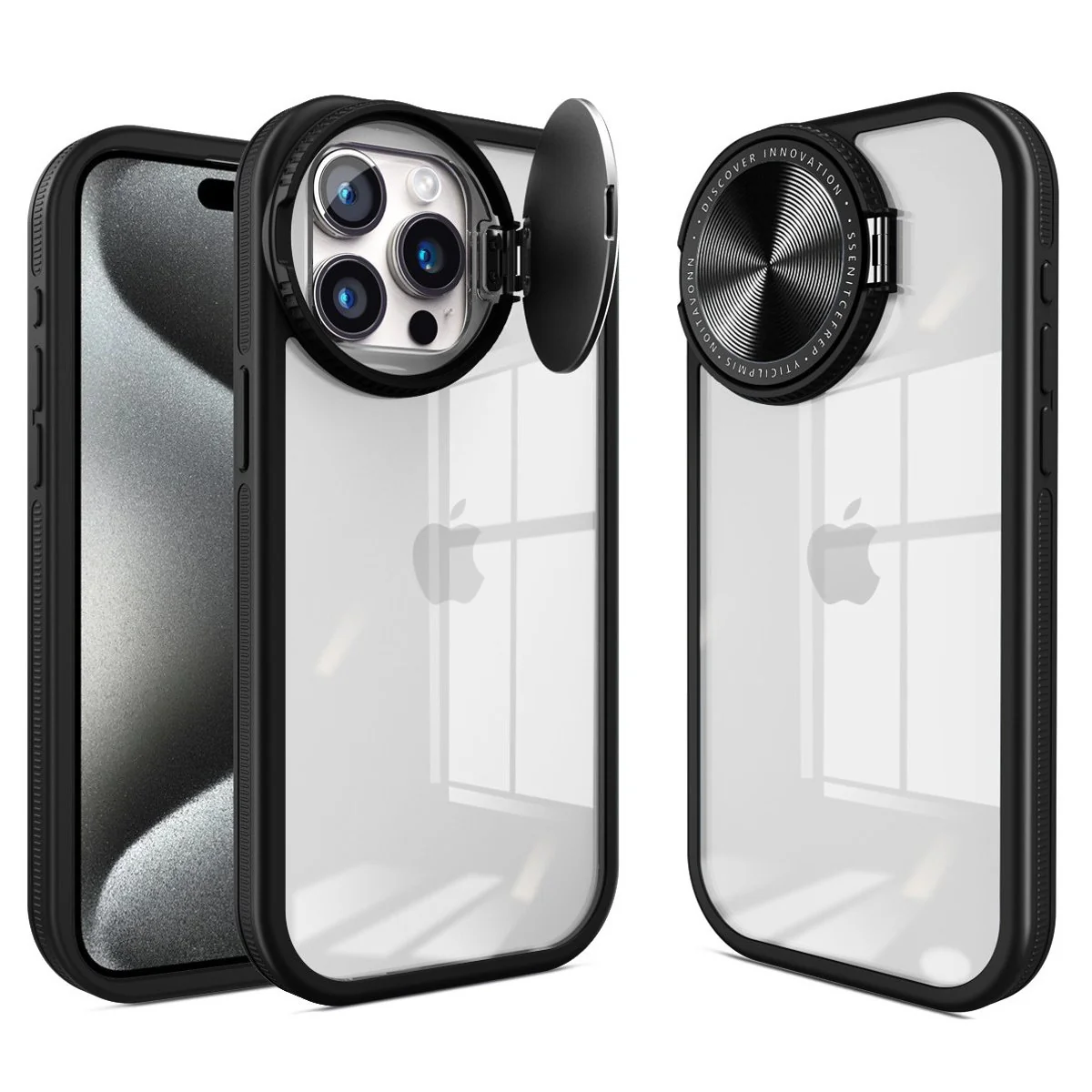 Acrylic Flip Round Lens Holder Case - iPhone - Image 6