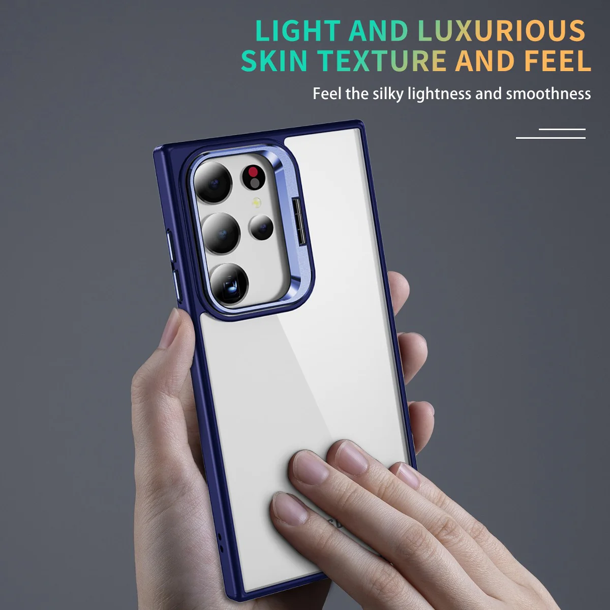 Foldable Camera Bracket Kickstand Case - Samsung - Image 4