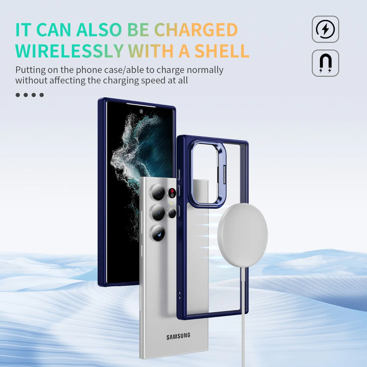 Foldable Camera Bracket Kickstand Case - Samsung - Image 5