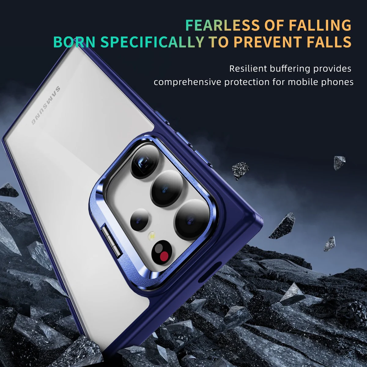 Foldable Camera Bracket Kickstand Case - Samsung - Image 7