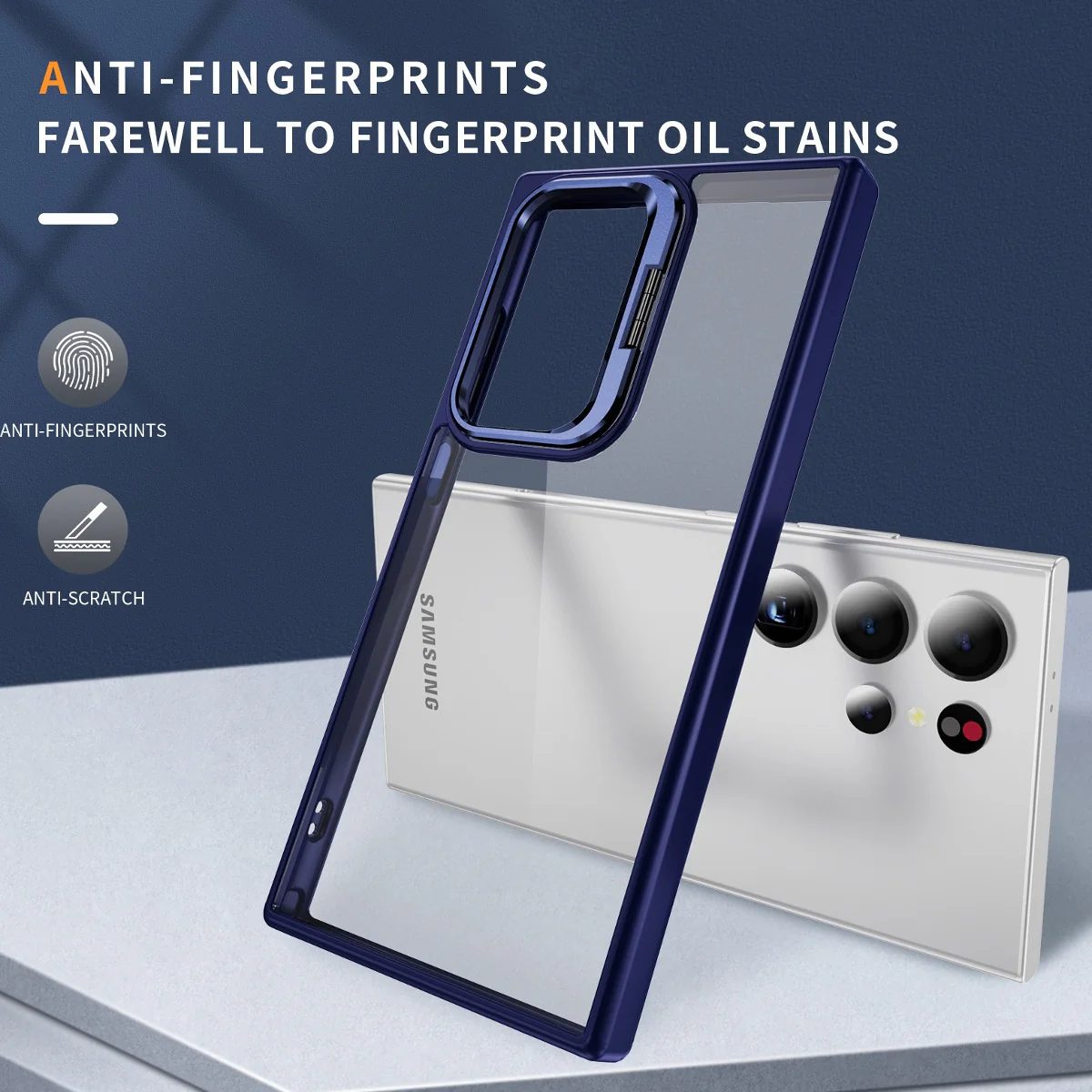 Foldable Camera Bracket Kickstand Case - Samsung - Image 8