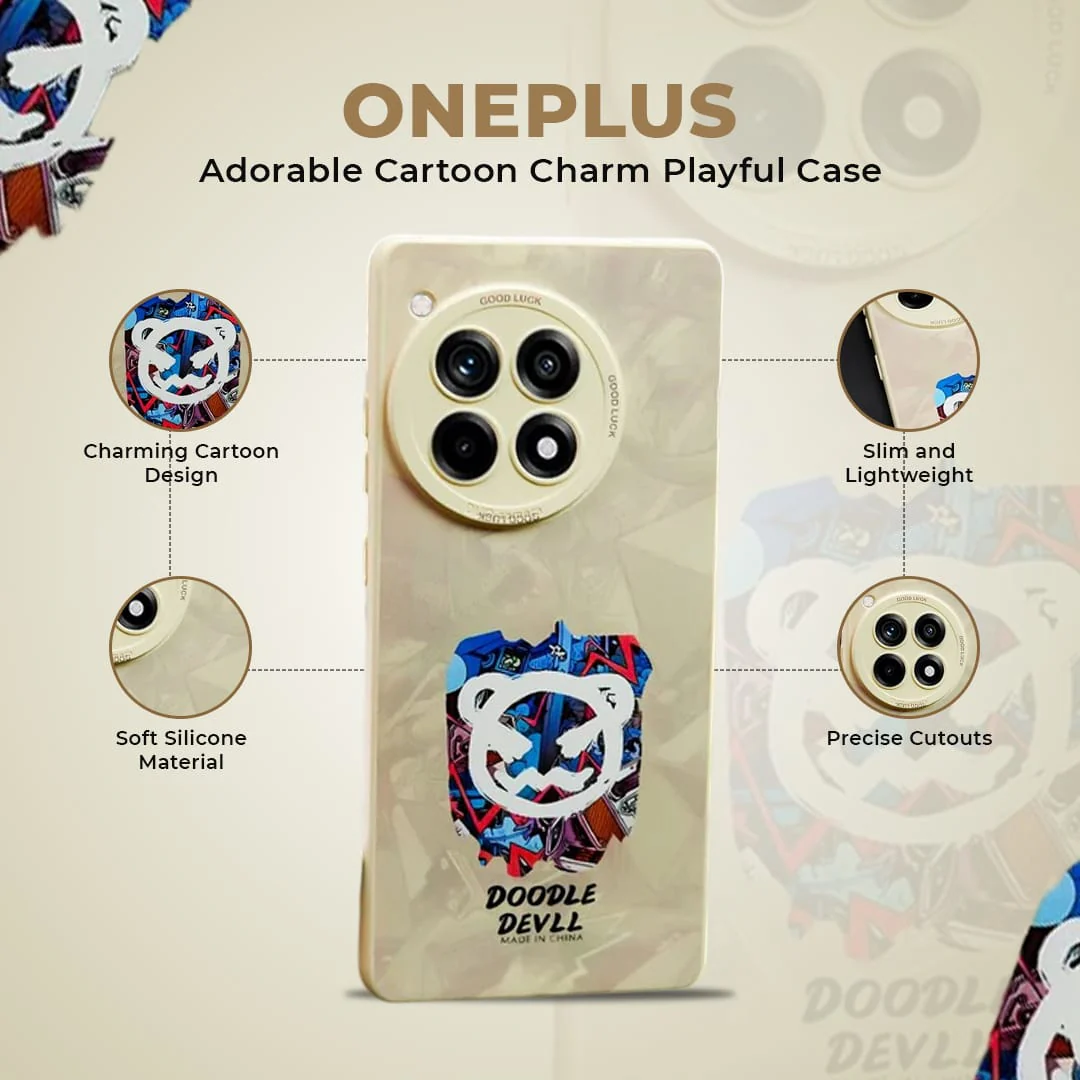 Adorable Cartoon Charm Playful Case - OnePlus - Image 6