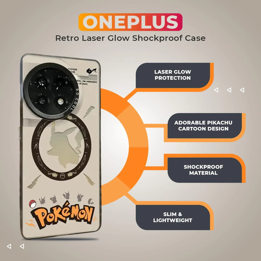 Retro Laser Glow Shockproof Case - OnePlus - Image 4