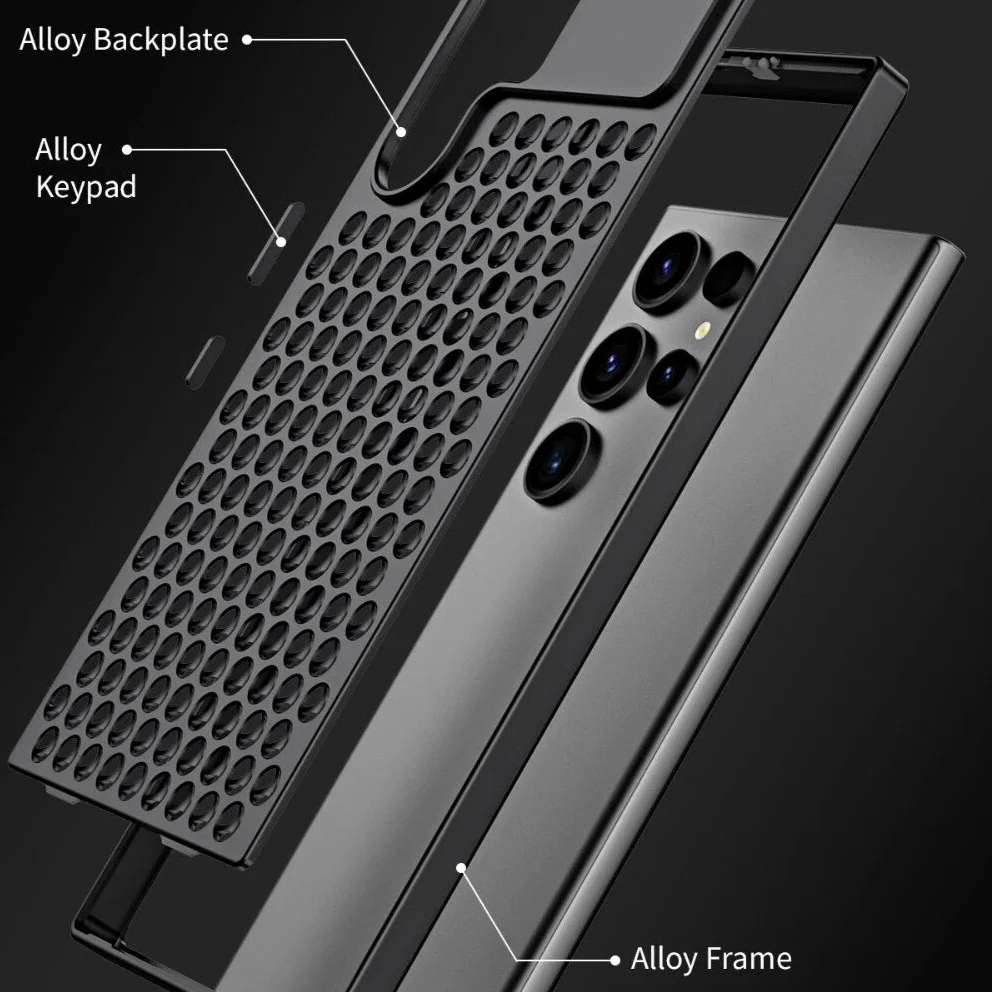 Aero Mesh Pro ® Metallic Hybrid Case - Samsung - Image 3