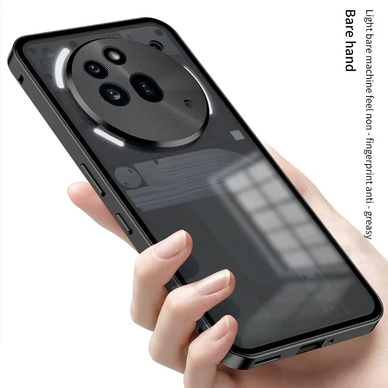 Aluminium Alloy Metal Frame Glass Case - Nothing - Image 2