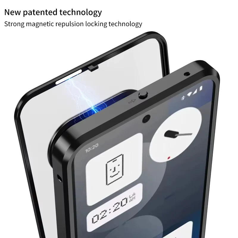 Aluminium Alloy Metal Frame Glass Case - Nothing - Image 5