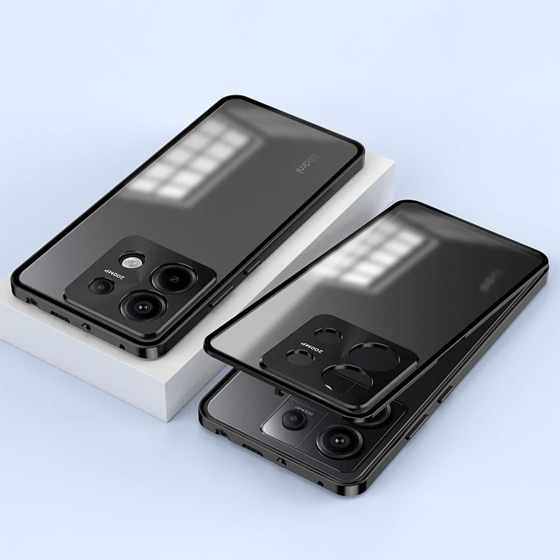 Aluminium Alloy Metal Frame Glass Case - Xiaomi - Image 2