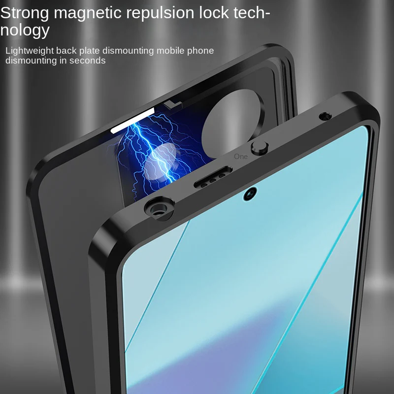 Aluminium Alloy Metal Frame Glass Case - Xiaomi - Image 6