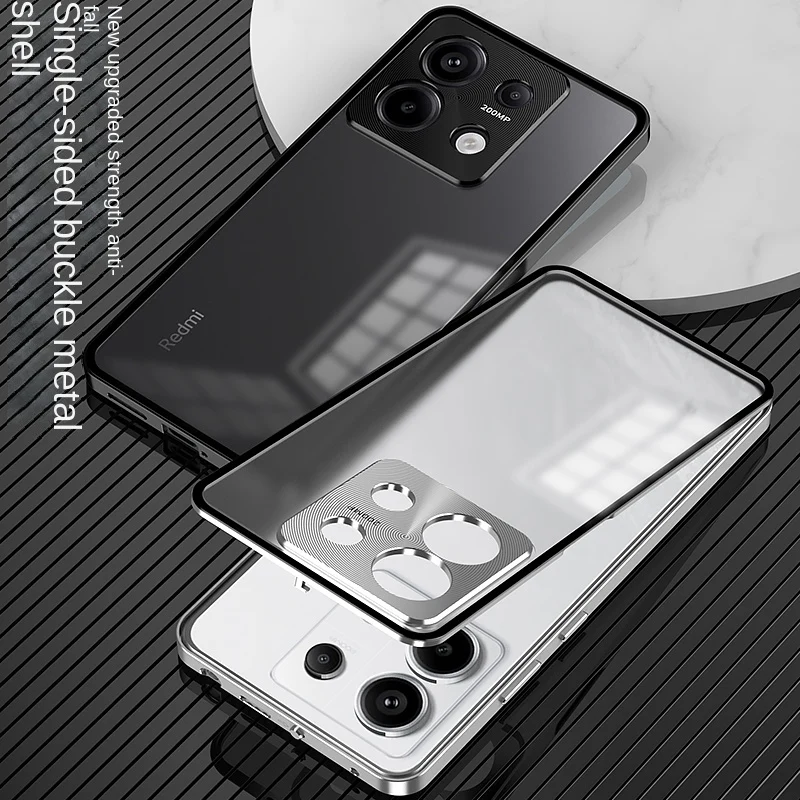 Aluminium Alloy Metal Frame Glass Case - Xiaomi - Image 8