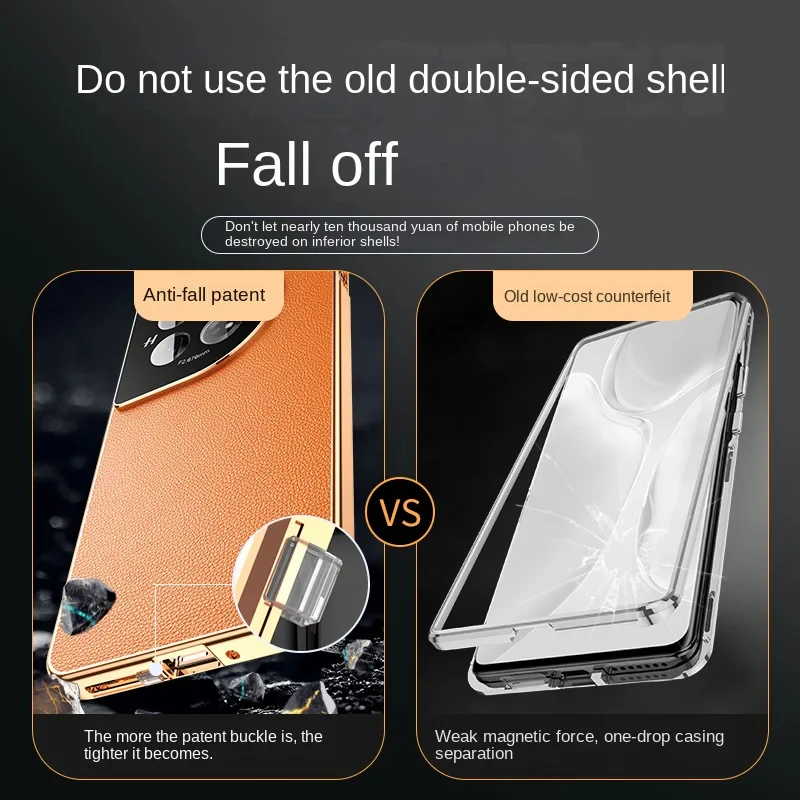 Aluminium Frame Leather Back Case - OnePlus - Image 6