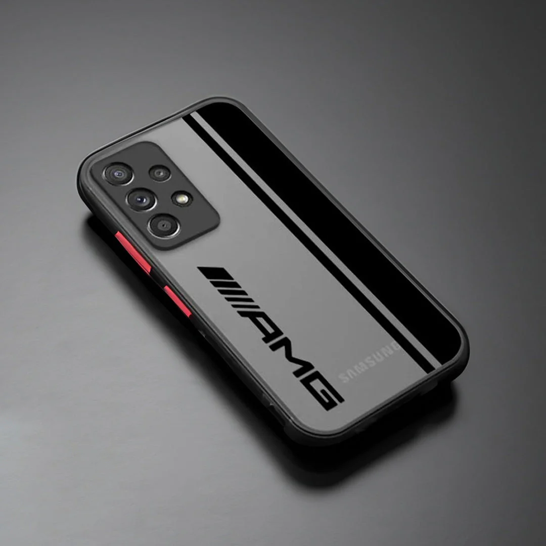 AMG Logo Shockproof Matte Case - Samsung - Image 4