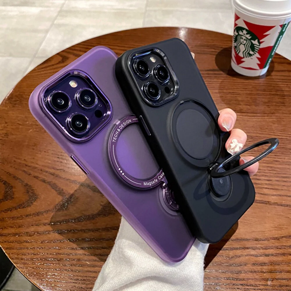 Anti Fall Magnetic Kickstand Magsafe Case - Image 10