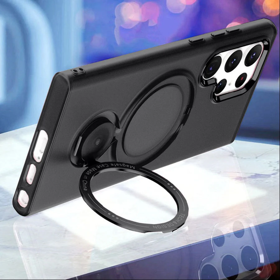 Anti Fall Magnetic Kickstand Magsafe Case - Samsung - Image 5
