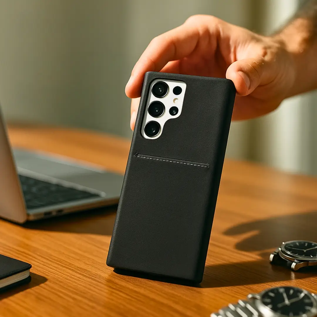 Velvety Matte Card Slot Case - Samsung - Image 2