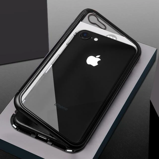 New Electronic Auto-Fit Magnetic Glass Case for iPhone - Image 12