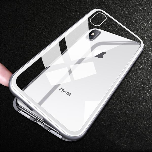 New Electronic Auto-Fit Magnetic Glass Case for iPhone - Image 13