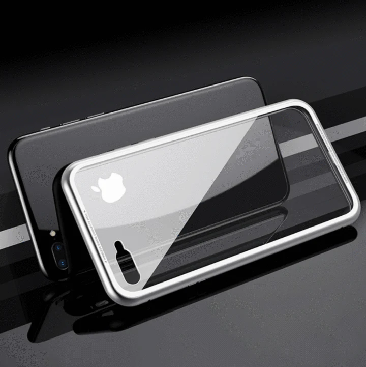 New Electronic Auto-Fit Magnetic Glass Case for iPhone - Image 14