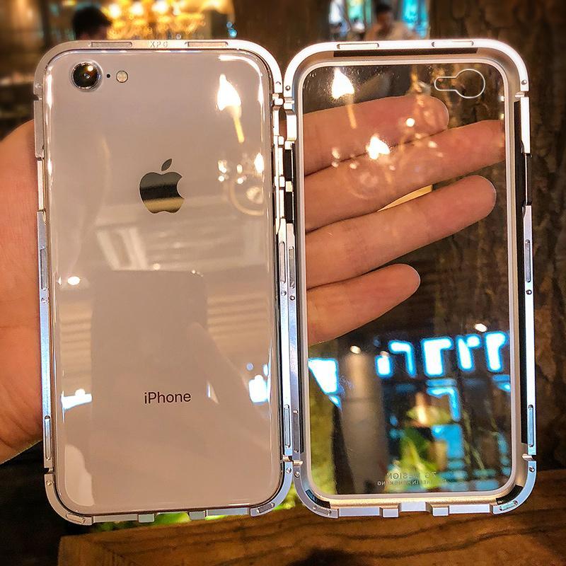 New Electronic Auto-Fit Magnetic Glass Case for iPhone - Image 15