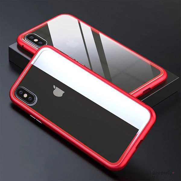 New Electronic Auto-Fit Magnetic Glass Case for iPhone - Image 9