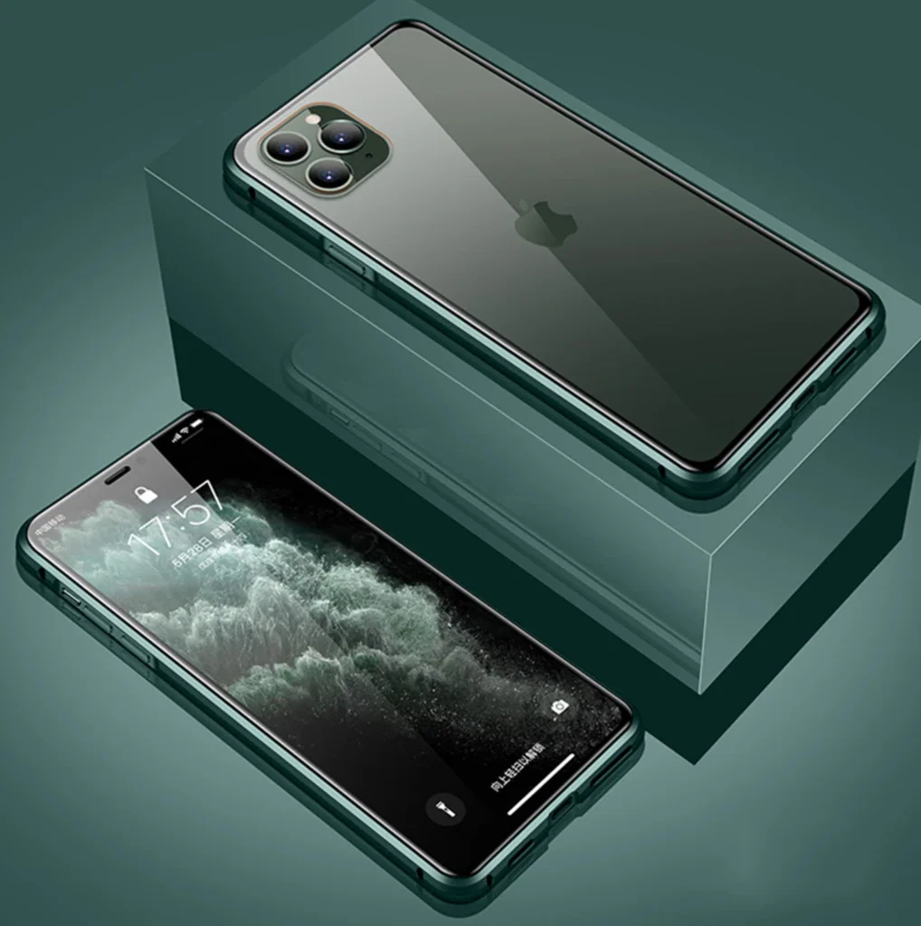 Apple iPhone (Front+Back) Protection Auto-Fit Magnetic Case - Image 3