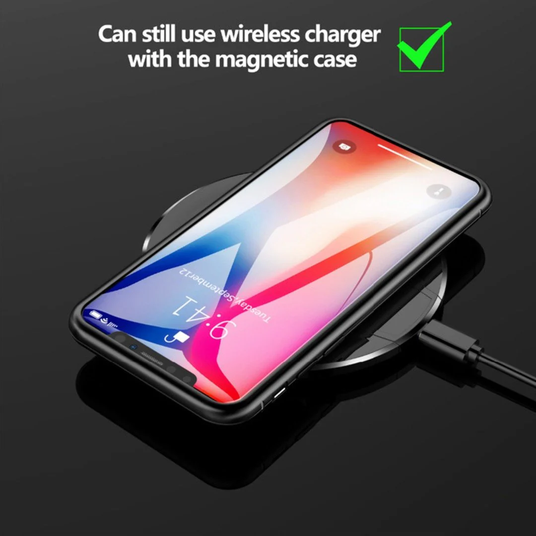 Apple iPhone (Front+Back) Protection Auto-Fit Magnetic Case - Image 7