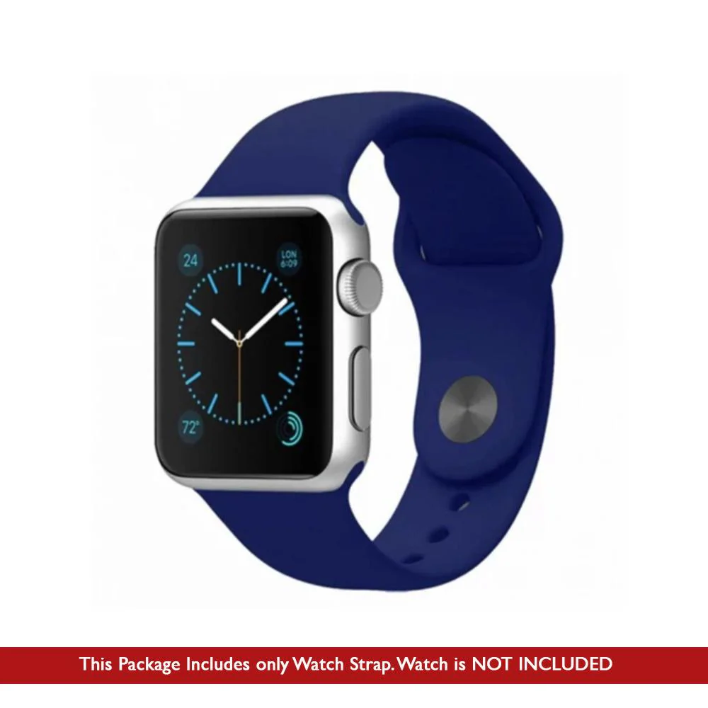 Silicone Strap for Apple Watch (ONLY STRAP NOT WATCH) - Image 16