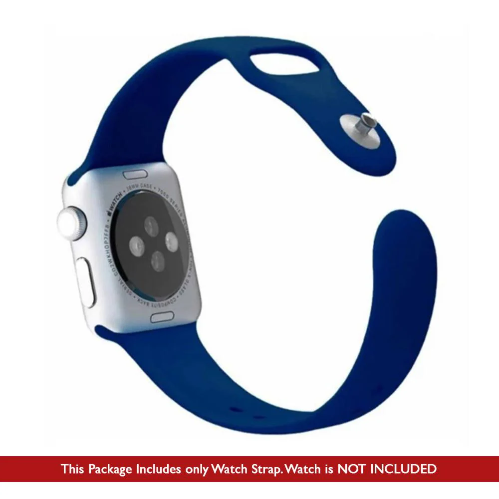 Silicone Strap for Apple Watch (ONLY STRAP NOT WATCH) - Image 2