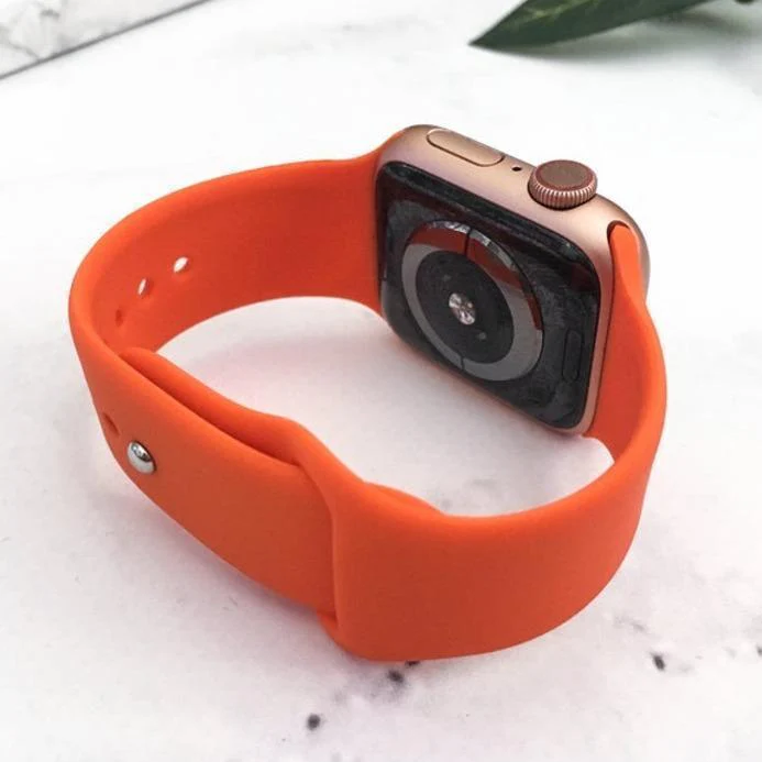 Silicone Strap for Apple Watch (ONLY STRAP NOT WATCH) - Image 6