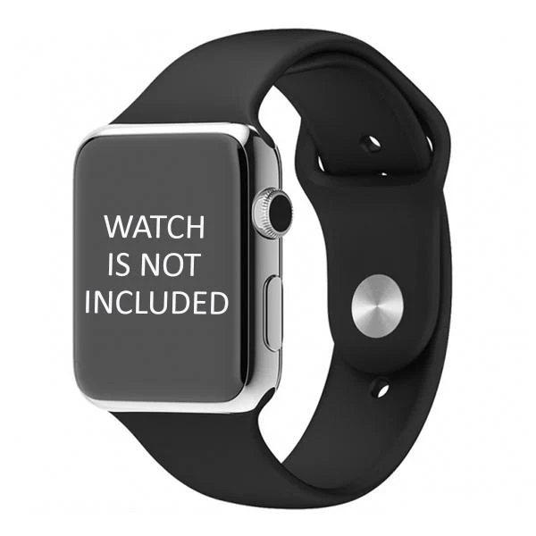Silicone Strap for Apple Watch (ONLY STRAP NOT WATCH) - Image 9