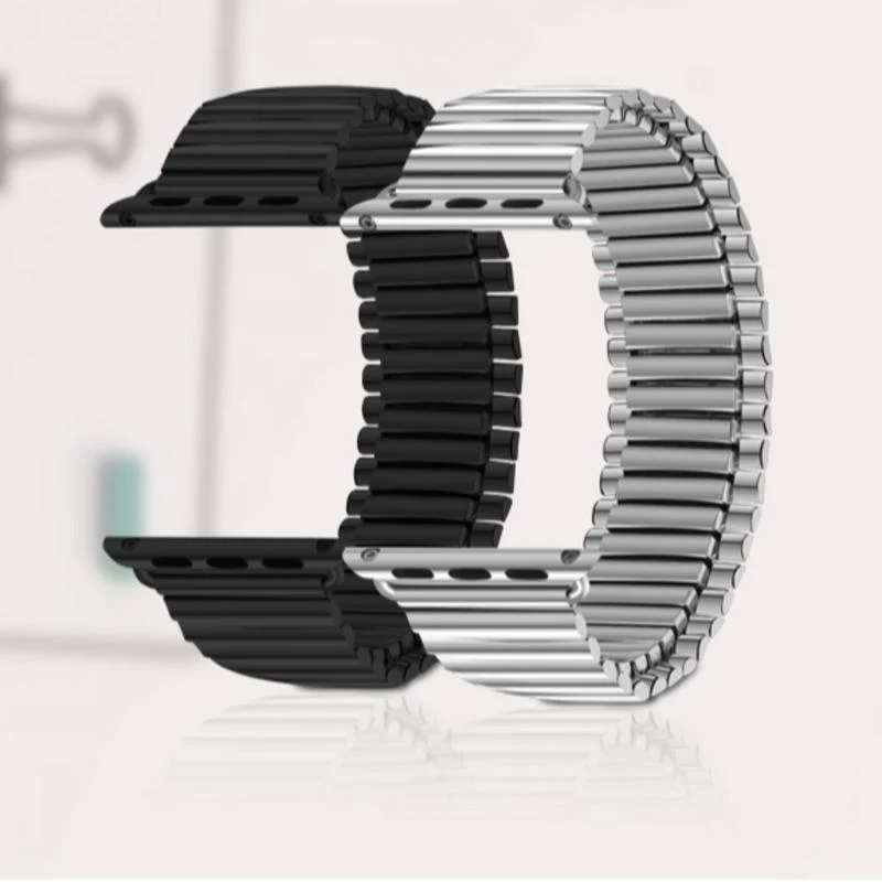 Apple Watch Stretchable Stainless Steel Band [42/44MM] - Image 2