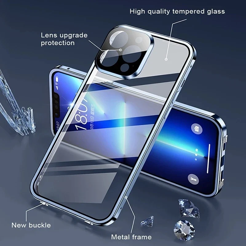 Aqua Cage Twin Glass Case - Image 4