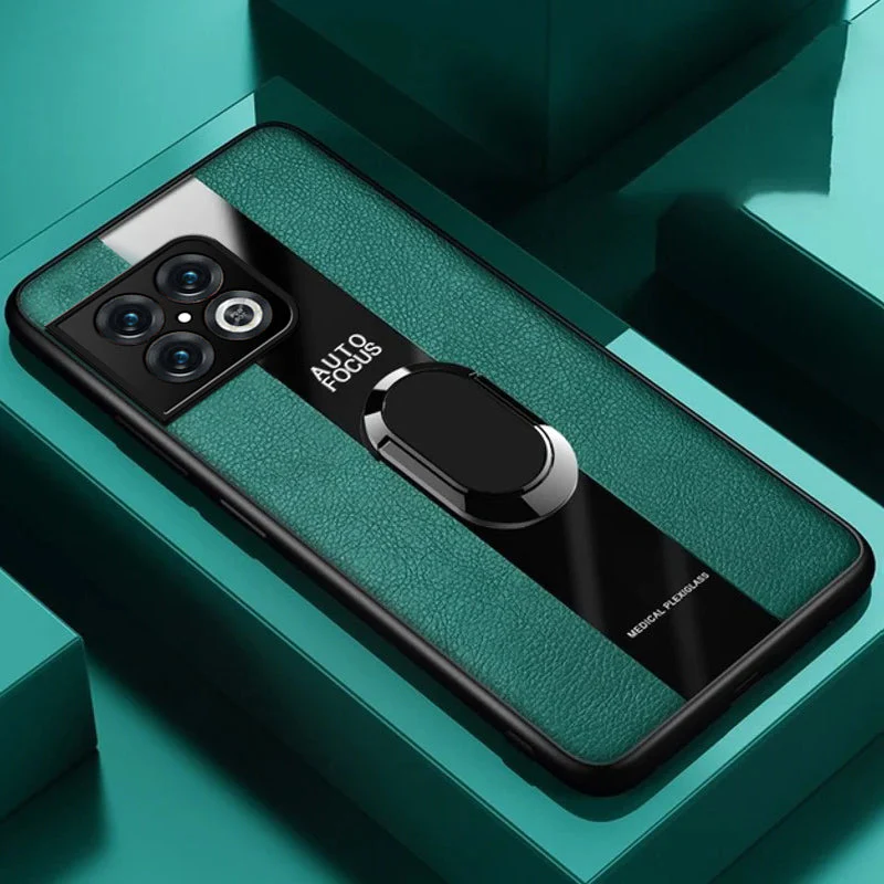 Plexiglass Luxury Leather Ring Case - OnePlus - Image 20