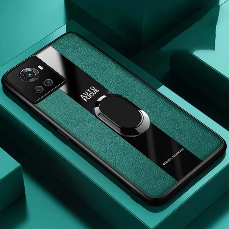 Plexiglass Luxury Leather Ring Case - OnePlus - Image 22