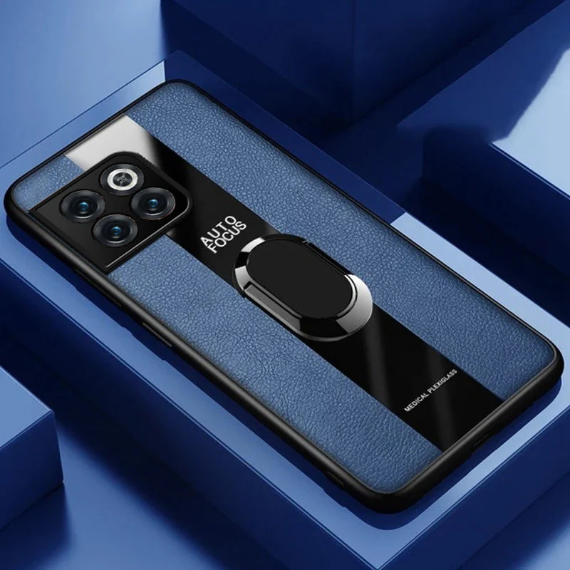 Plexiglass Luxury Leather Ring Case - OnePlus - Image 24
