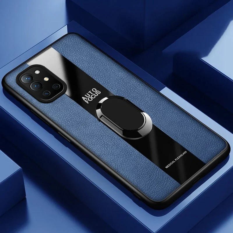 Plexiglass Luxury Leather Ring Case - OnePlus - Image 27