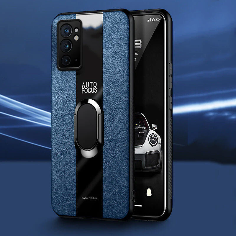 Plexiglass Luxury Leather Ring Case - OnePlus - Image 49