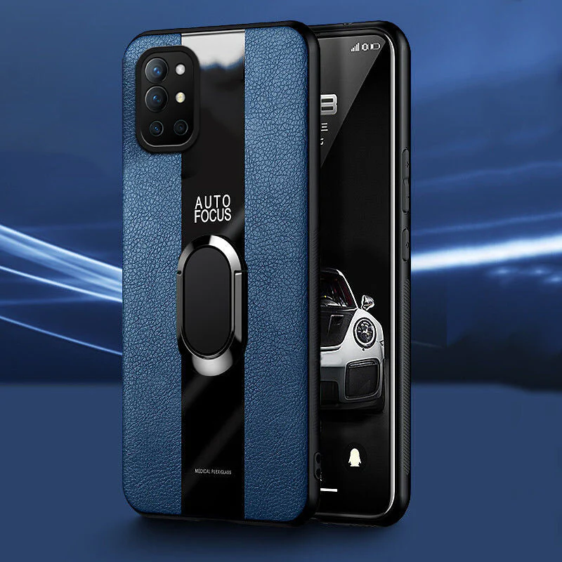Plexiglass Luxury Leather Ring Case - OnePlus - Image 52