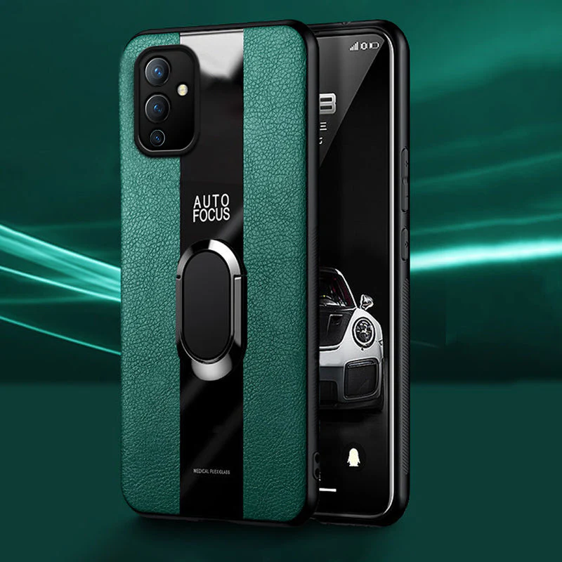 Plexiglass Luxury Leather Ring Case - OnePlus - Image 62