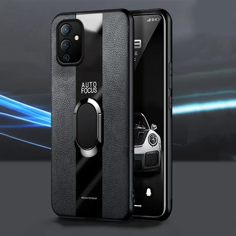 Plexiglass Luxury Leather Ring Case - OnePlus - Image 64