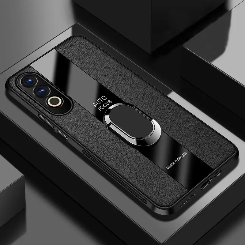 Plexiglass Luxury Leather Ring Case - OnePlus - Image 70