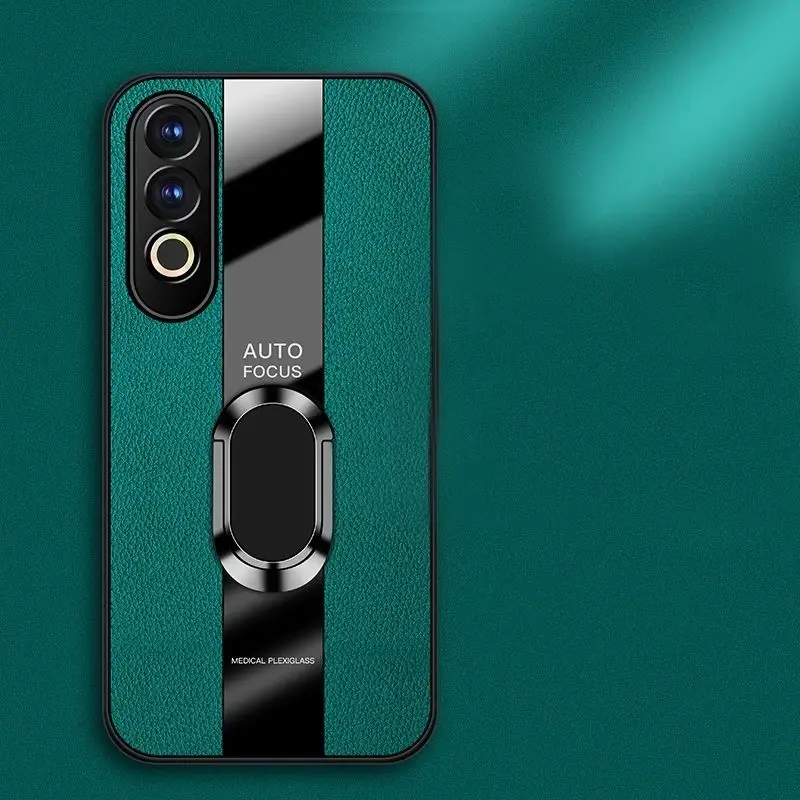 Plexiglass Luxury Leather Ring Case - OnePlus - Image 75