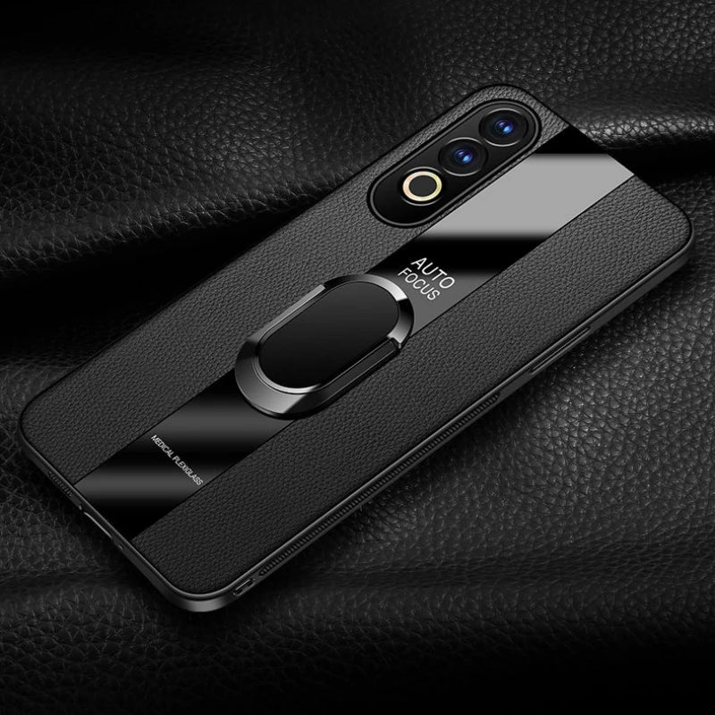 Plexiglass Luxury Leather Ring Case - OnePlus - Image 76