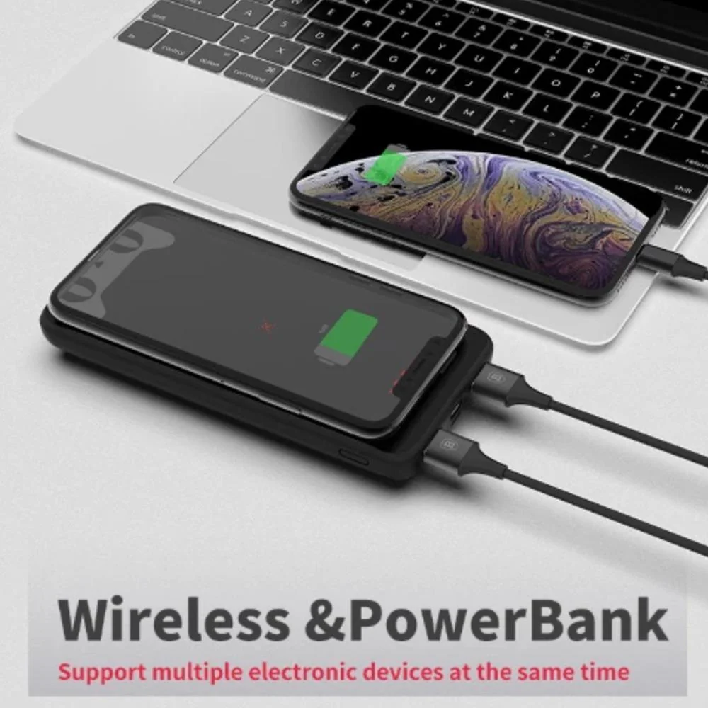 Baseus ®10000 mAh Powerbank and Wireless Charger With Cat Print - Image 8